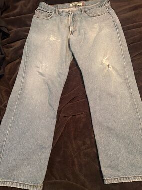 Levi's Men's Light Wash Straight Jeans